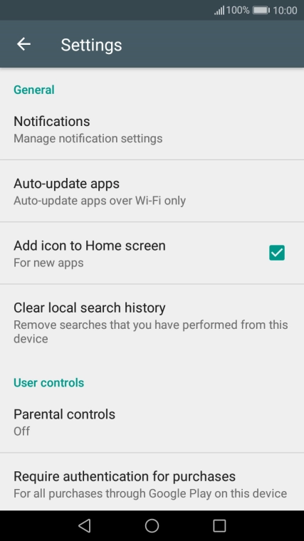 Press Auto-update apps. Press Auto-update apps.