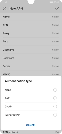 Press PAP. Press PAP.