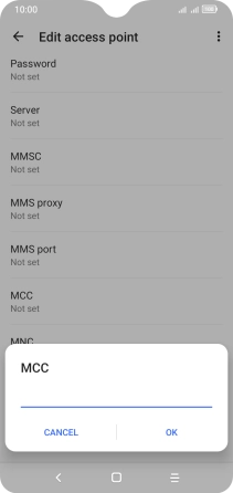 Key in 505 and press OK. Key in 505 and press OK.
