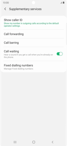 Press the indicator next to Press the indicator next to
