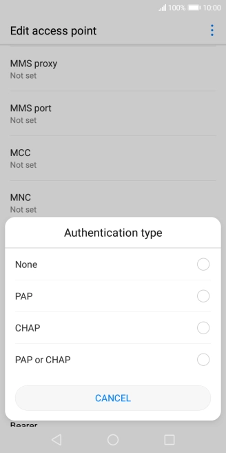 Press PAP. Press PAP.