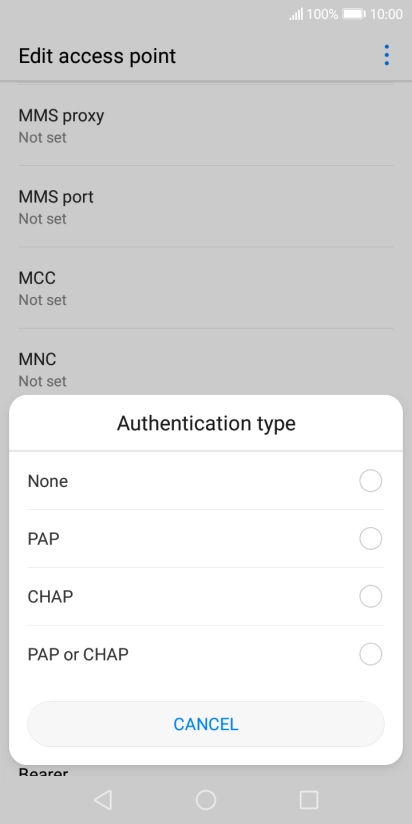 Press PAP. Press PAP.