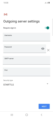 Press the indicator next to Press the indicator next to