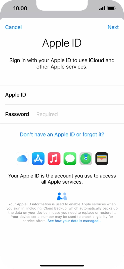 Press the field next to Press the field next to
