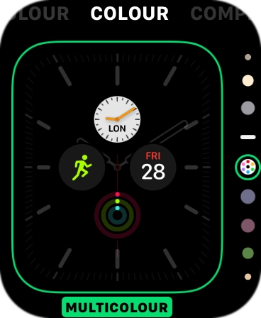 Press the Digital Crown twice to return to the home screen. Press the Digital Crown twice to return to the home screen.
