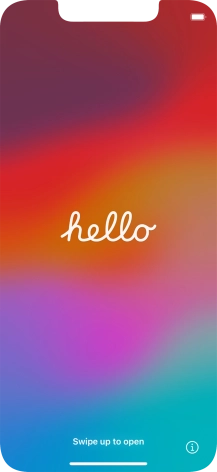 Slide your finger upwards starting from the bottom of the screen. Slide your finger upwards starting from the bottom of the screen.