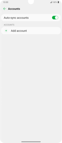 Press Add account. Press Add account.