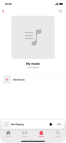 Press Add Music. Press Add Music.
