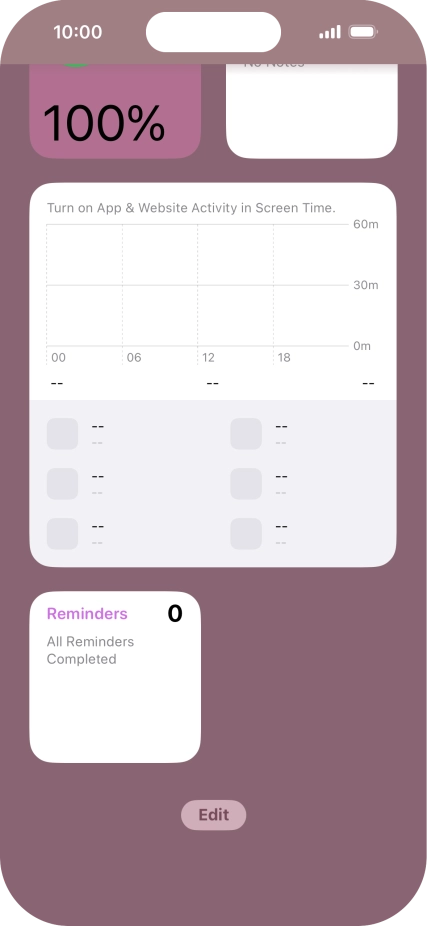 Press Edit. Press Edit.