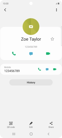 Press the Home key to return to the home screen. Press the Home key to return to the home screen.