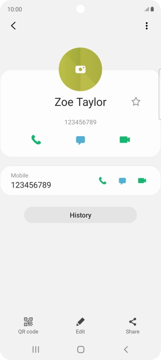 Press the Home key to return to the home screen. Press the Home key to return to the home screen.