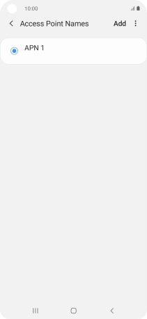 Press Add. Press Add.