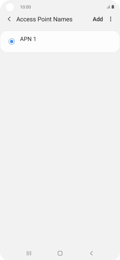 Press Add. Press Add.