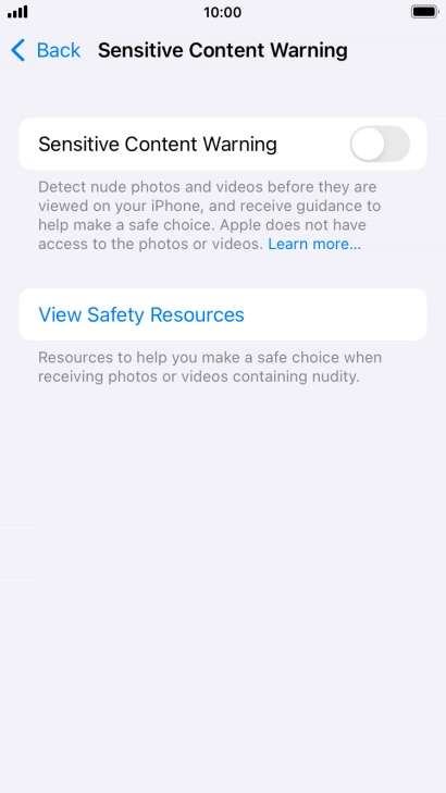 Press the indicator next to Press the indicator next to