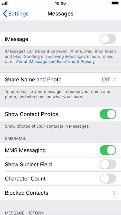 Press the Home key to return to the home screen. Press the Home key to return to the home screen.