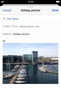 Press Send. Press Send.