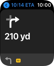 Follow the instructions on the screen to go to the required destination. Follow the instructions on the screen to go to the required destination.