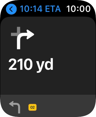 Follow the instructions on the screen to go to the required destination. Follow the instructions on the screen to go to the required destination.