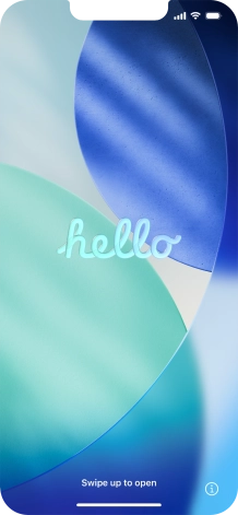 Slide your finger upwards starting from the bottom of the screen. Slide your finger upwards starting from the bottom of the screen.