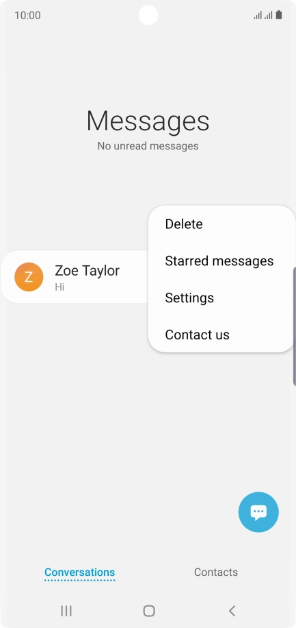 Press Settings. Press Settings.