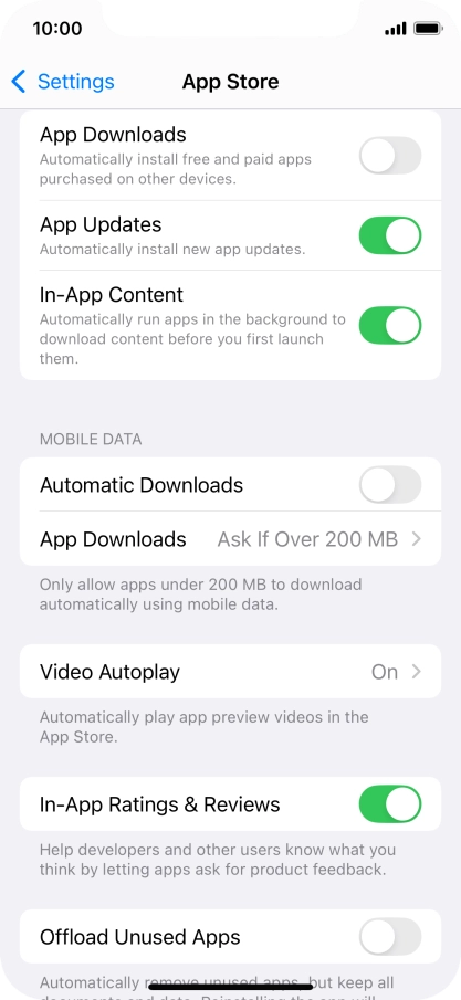 Press the indicator next to Press the indicator next to