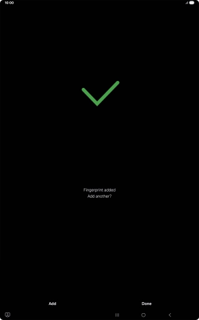 Press Done. Press Done.