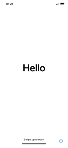 Slide your finger upwards starting from the bottom of the screen. Slide your finger upwards starting from the bottom of the screen.