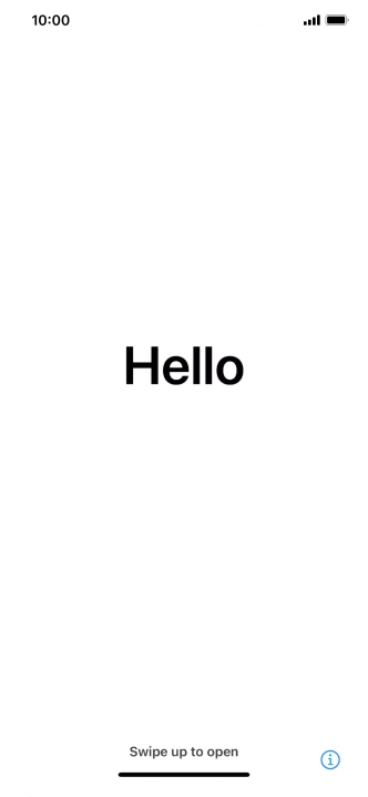 Slide your finger upwards starting from the bottom of the screen. Slide your finger upwards starting from the bottom of the screen.