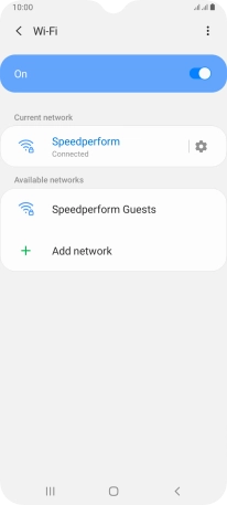 Press the Home key to return to the home screen. Press the Home key to return to the home screen.