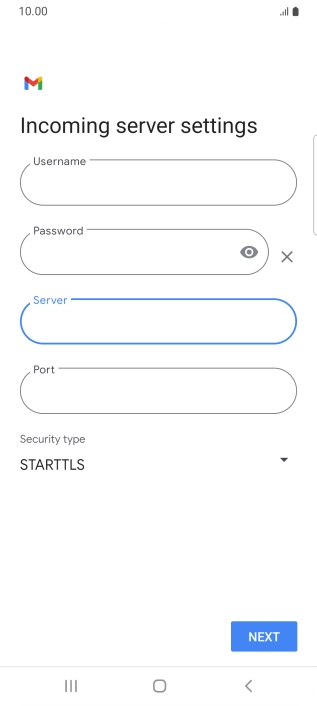 Press the field below Press the field below