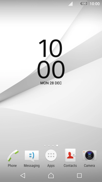 Slide your finger downwards starting from the top of the screen. Slide your finger downwards starting from the top of the screen.