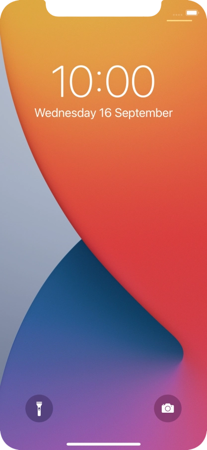 Slide your finger upwards starting from the bottom of the screen. Slide your finger upwards starting from the bottom of the screen.