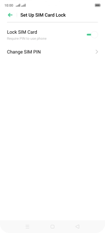 Press the indicator next to Press the indicator next to