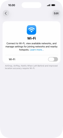 Press the indicator next to Press the indicator next to