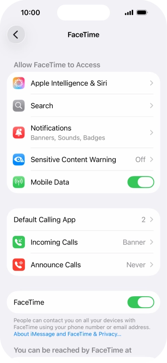 Press the indicator next to Press the indicator next to