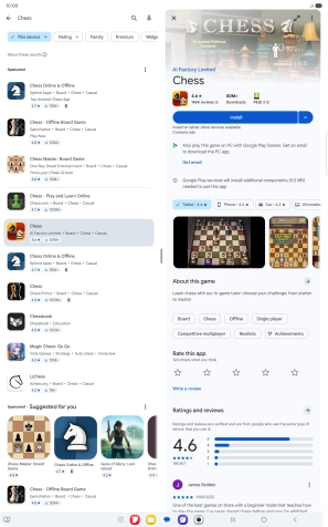 Press Install and follow the instructions on the screen to install the app. Press Install and follow the instructions on the screen to install the app.