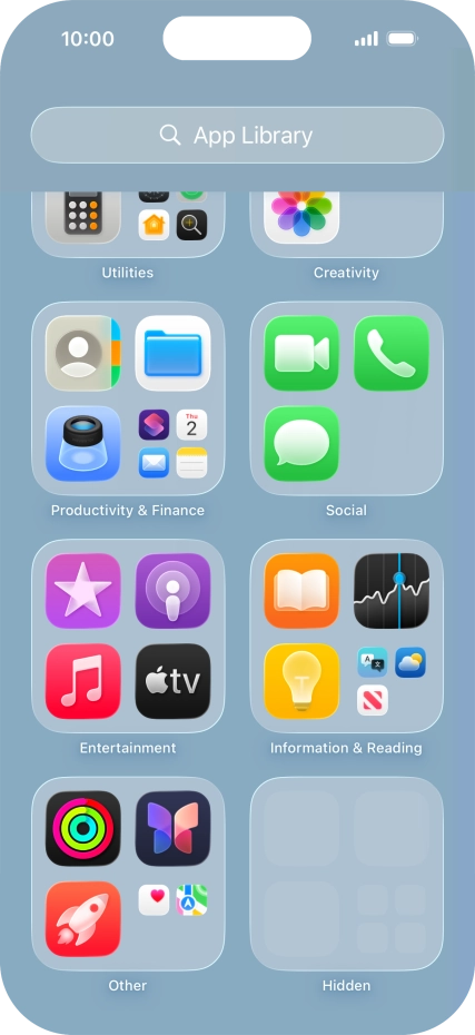 The app is now placed in the Hidden folder in the App Library. The app is now placed in the Hidden folder in the App Library.