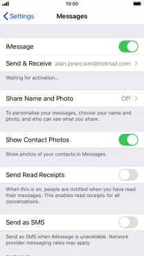 Press the indicator next to Press the indicator next to