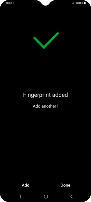 Press Done. Press Done.