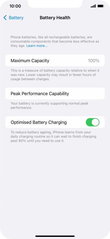 Press the indicator next to Press the indicator next to