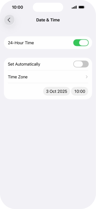 Press the indicator next to Press the indicator next to