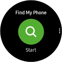 Press Start to send a signal to your phone. Press Start to send a signal to your phone.