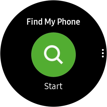 Press Start to send a signal to your phone. Press Start to send a signal to your phone.