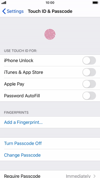 Press Turn Passcode Off and key in the phone lock code. Press Turn Passcode Off and key in the phone lock code.