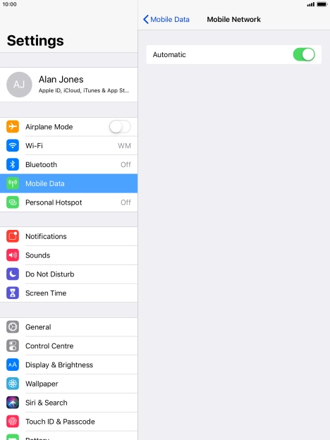 Press the indicator next to Press the indicator next to