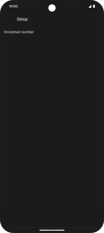 Press Voicemail number. Press Voicemail number.