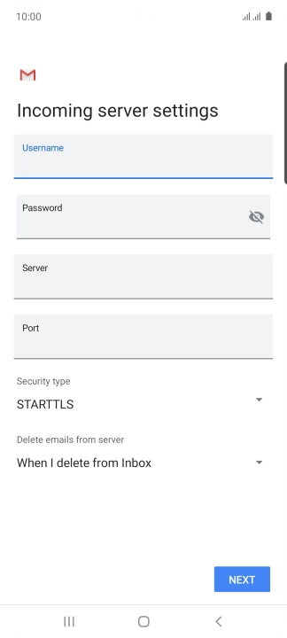 Press the field below Press the field below