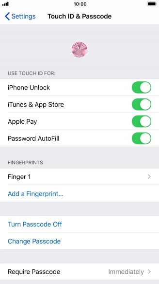 Press the indicator next to Press the indicator next to