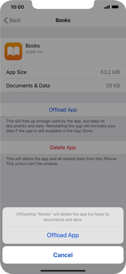 Press Offload App. Press Offload App.