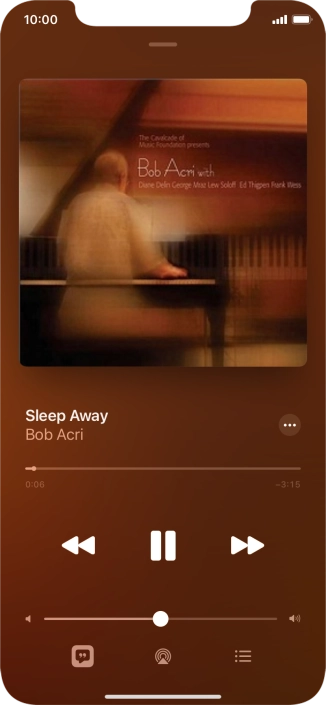 Press arrow right to go to the next audio file. Press arrow right to go to the next audio file.